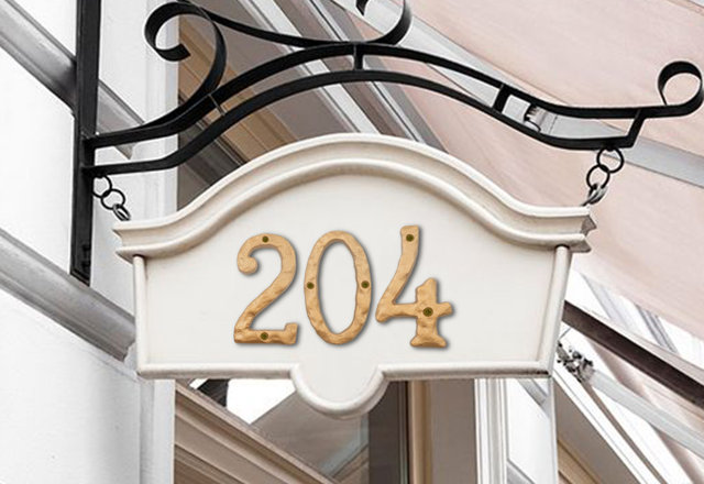 House Numbers for Less